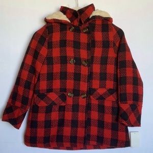 URBAN REPUBLIC Buffalo Plaid Coat